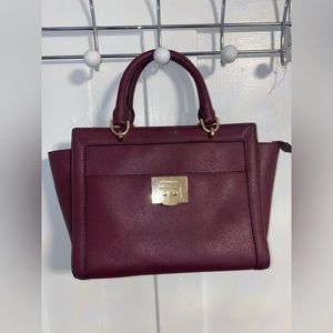 Michael Kors purple Purse